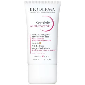 Bioderma Sensibio AR Тониран крем за чувствителна кожа със зачервявания SPF30 40 мл