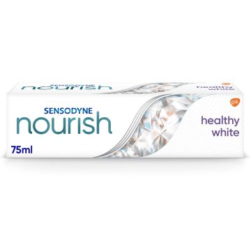 Sensodyne Nourish Healthy White Избелваща паста за зъби 75 мл