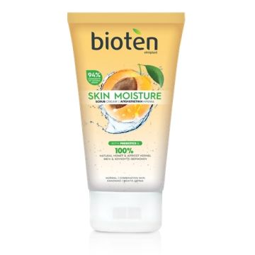 Bioten Skin Moisture Хидратиращ скраб за лице за нормална към комбинирана кожа 150 мл