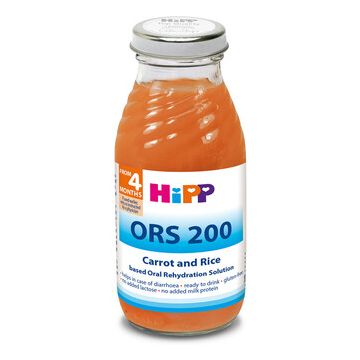 Hipp ORS 200 диетична напитка на базата на моркови и ориз 4М+ 200 мл