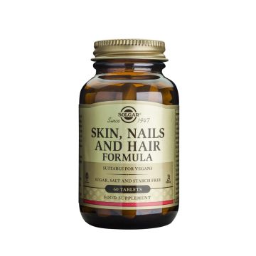 Solgar Skin, Nails and Hair Formula Формула за коса, кожа и нокти x60 таблетки