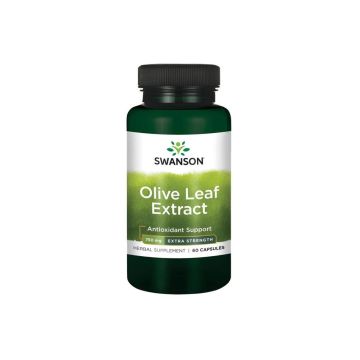 Swanson  Olive Leaf Extract Екстракт от Маслинови листа х60 капсули