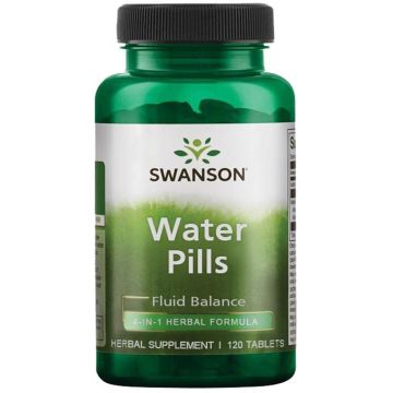 Swanson Water Pills Уотър Пилс  х 120 таблетки