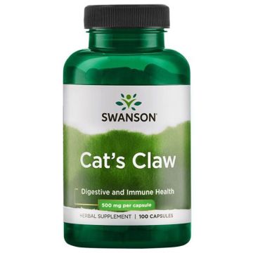 Swanson Cat's Claw Котешки нокът 500 мг х 100 капсули