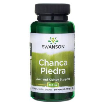 Swanson Chanka Piedra Чанка Пиедра 500 мг х 60 капсули