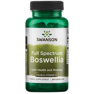 Swanson Boswellia Double Strength Босвелия двойна сила х 60 капсули