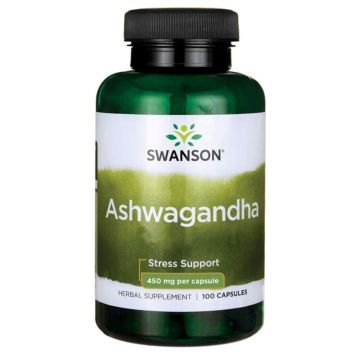 Swanson Ashwagandha Ашваганда 450 мг х 100 капсули