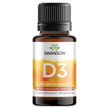 Swanson Vitamin D3 drops Витамин Д3 капки 29.6 мл