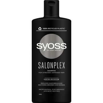 Syoss Salonplex Шампоан за стресирана и увредена коса 440 мл