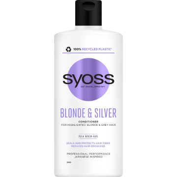 Syoss Blonde & Silver Балсам за руса и сива коса 440 мл