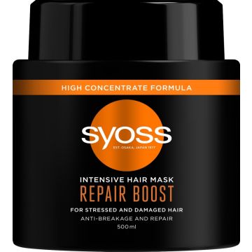  Syoss Repair Boost Възстановяваща маска за суха и увредена коса 500 мл