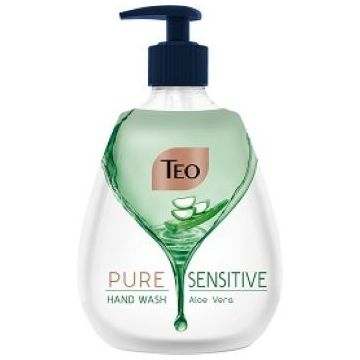Teo Rich Milk Pure Sensitive Течен сапун за чувствителна кожа - помпа 400 мл