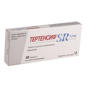 Тертенсиф SR 1.5 мг х 30 таблетки Servier