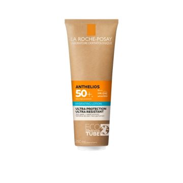 La Roche-Posay Anthelios Хидратиращо слънцезащитно мляко за тяло SPF50+ 250 мл Еко опаковка