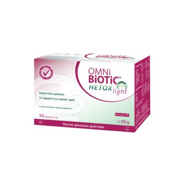 Omni Biotic Hetox Light За здравето на черния дроб 3 г х 30 сашета