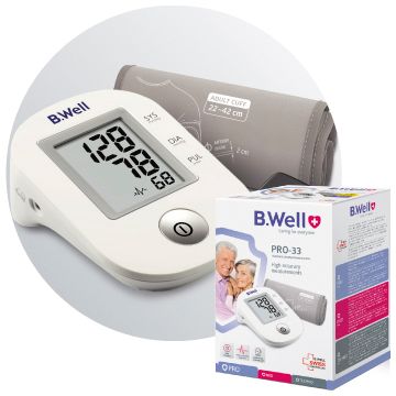 Автоматичен апарат за измерване на кръвно налягане B.Well PRO-33