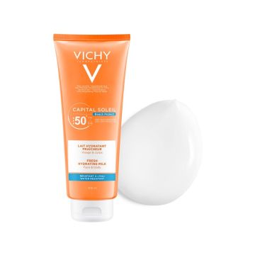 Vichy Capital Soleil Слънцезащитно мляко за лице и тяло SPF50+ 300 мл