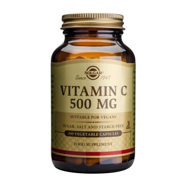 Solgar Vitamin C Витамин С за висок имунитет 500 мг х100 капсули