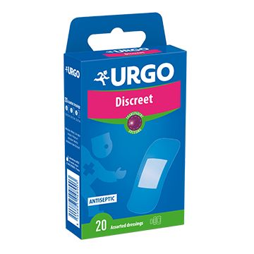 Urgo Discreet Дискретен прозрачен пластир x20 бр