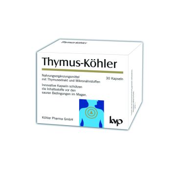 Тимус-Kьолер за силен имунитет 30 капсули Koehler Pharma
