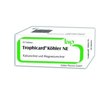 Трофикард Kьолер с калий и магнезий 50 таблетки Koehler Pharma