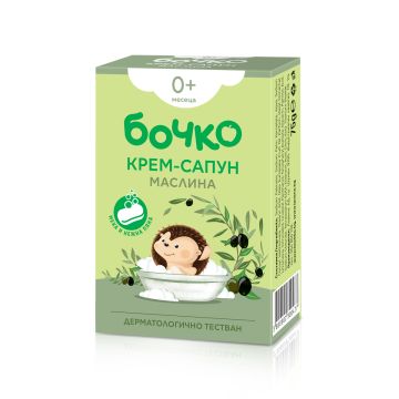 Бочко Крем сапун маслина 0+ 75 гр