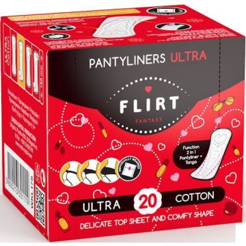  Flirt Fantasy Ultra Cotton Ежедневни дамски превръзки 20 бр