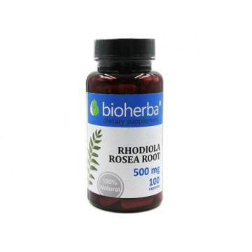 Bioherba Златен корен Родиола 500 мг х 100 капсули 