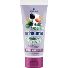 Schauma Nature Moments Подхранваща маска 3в1 за суха и много суха коса с екстракт от акай бери, овес и бадемово мляко 200 мл