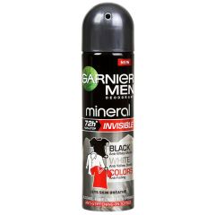 Garnier Men Mineral Invisible Део спрей против изпотяване за мъже 150 мл