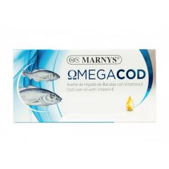 Marnys OmegaCod - Омега 3 с витамин Е 510 мг х60 капсули