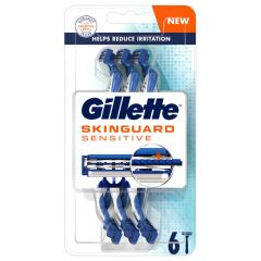 Gillette Skinguard Sensitive Мъжка самобръсначка 6 бр