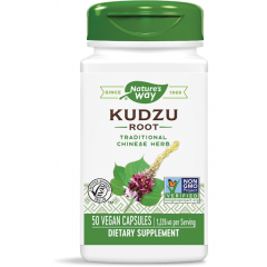 Nature's Way Kudzu Root Корен от Кудзу при алкохолна и никотинова зависимост 613 мг х50 капсули