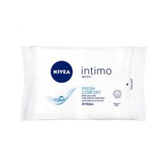 Nivea Intimo Fresh Comfort Освежаващи интимни мокри кърпи х20