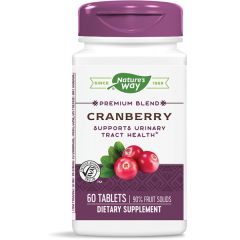 Nature's Way Cranberry Червена боровинка за здрав уринарен тракт 430 мг х60 таблетки