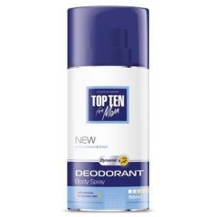 Top Ten for Men Dynamic Deodorant Спрей за тяло за чувствителна кожа 150 мл