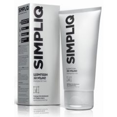 SIMPLIQ Симплик шампоан за мъже срещу посивяване на тъмна коса 150 мл Aflofarm