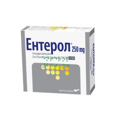 Ентерол при остра инфекциозна диария 250 мг x 12 капсули Biocodex