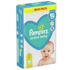 Пелени Pampers Active Baby Размер 2 S Mini 72 бр Procter & Gamble