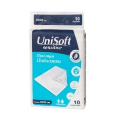 Премиум подложки UniSoft Sensitive 60/60 см 10 бр