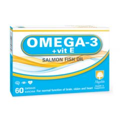 Omega-3 + Vit E За сърдечно-съдовата и нервна система х60 капсули Magnalabs