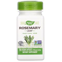 Nature's Way Rosemary Leaf Лист от Розмарин за засилване на паметта и концетрацията 350 мг х100 V капсули
