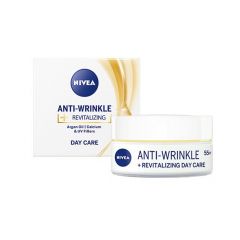 Nivea Anti-Wrinkle Plus Регенериращ дневен крем против бръчки 55+ 50 мл