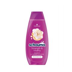 Schauma Strength & Vitalitу Подсилващ шампоан за тънка и слаба коса 400 мл