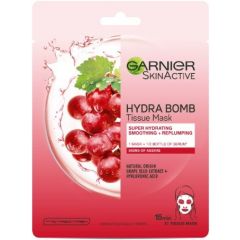 Garnier Skin Naturals Hydra Bomb Хидратираща и изглаждаща шийт маска за лице 1 брой