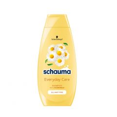 Schauma Everyday Care Шампоан за всеки тип коса с екстракт от лайка 400 мл 
