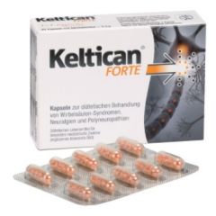 Keltican Forte При болки в гърба, кръста и крайниците 20 капсули Trommsdorff