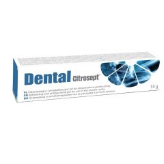 Citrosept Dental Антибактериален гел за уста при орален дискомфорт 15 г