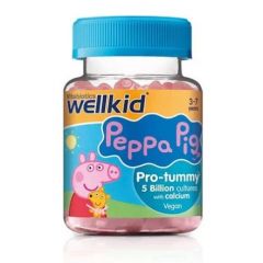 Wellkid Peppa Pig Pro-tummy Пробиотик за деца x30 желирани таблетки Vitabiotics  