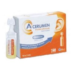 A-Cerumen Ear Hygiene Капки за ушна хигиена 2 мл 10 ампули Laboratoires Gilbert
